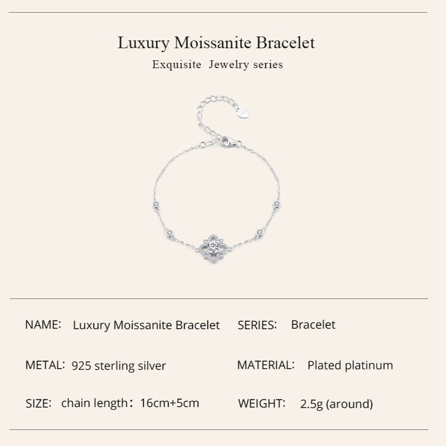 Moissanite Bracelet
