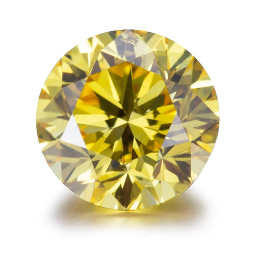 Fancy Yellow 0.5 Carat Lab Grown Diamond