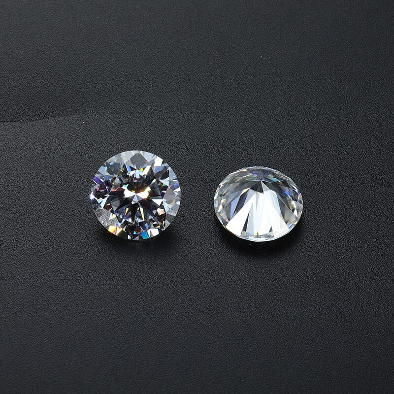 Loose Moissanite Gems. Color D. VVS1. 0.10 to 15.0 Carat.
